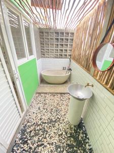 Koupelna v ubytování PALAGAN HUIS