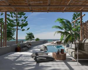 Bassein majutusasutuses Oscar Beachfront Suites - Adults Only või selle lähedal