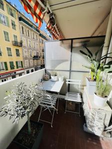 Balkón alebo terasa v ubytovaní John Homestay Room in Nice
