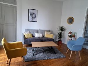 Posezení v ubytování Chambre - Marceau
