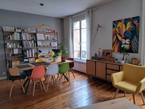 Posezení v ubytování Chambre - Marceau