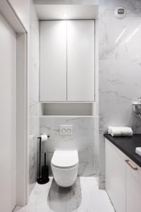 Łazienka w obiekcie Salomea apartments Kraków, Stary Kazimierz, Tauron arena