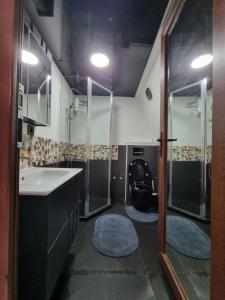 Eldhús eða eldhúskrókur á Annas Glamping