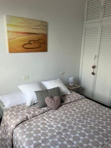 Llit o llits en una habitació de Apartamento El Mar