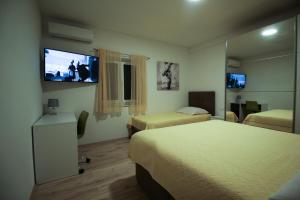 Televízia a/alebo spoločenská miestnosť v ubytovaní Holiday home Zadar