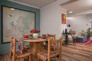 A seating area at Inkarri Cusco