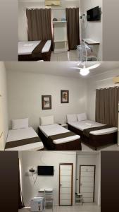 Postel nebo postele na pokoji v ubytování Hotel Alelos - Ituaçu Bahia