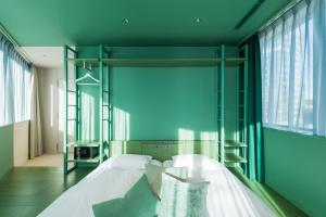 Postel nebo postele na pokoji v ubytování toggle hotel suidobashi TOKYO