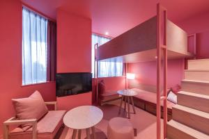 Posezení v ubytování toggle hotel suidobashi TOKYO