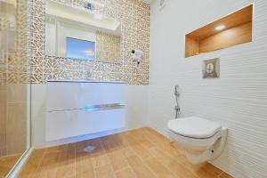 Koupelna v ubytování Family Hotel Regata