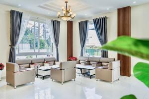 Posezení v ubytování Bombo DaLat Hotel