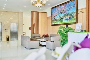 Posezení v ubytování Bombo DaLat Hotel