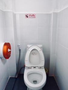 A bathroom at C-Code Resort