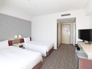 TV a/nebo společenská místnost v ubytování Chisun Hotel Yokohama Isezakicho