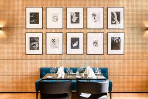 Khu vực ghế ngồi tại Vienna House by Wyndham Martinspark Dornbirn