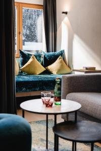Istumisnurk majutusasutuses Hotel Bradabella - Montafon