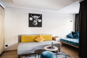 Istumisnurk majutusasutuses Hotel Bradabella - Montafon