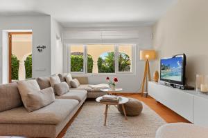 Telewizja i/lub zestaw kina domowego w obiekcie Casa Mosa