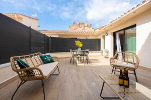Balkón alebo terasa v ubytovaní La Maison Du Parc 4 Standing Terrasse Parking Wifi Clim