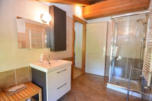 Koupelna v ubytování Agritur Airone Bed & Camping + 37 fotografií