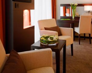 Posezení v ubytování Abacus Business & Wellness Hotel