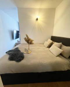 Postel nebo postele na pokoji v ubytování Tara Apartment