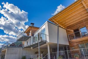 Balkón nebo terasa v ubytování Agritur Anselmi