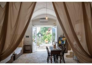 Posezení v ubytování Masseria Verbena Agriturismo