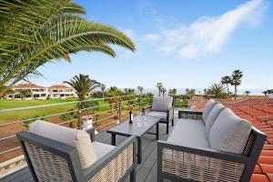 Et opholdsområde på Villa Vista