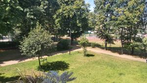 Vonkajšia záhrada v ubytovaní Apartament Morski