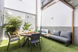 A seating area at Sunnyland terraza san andrés
