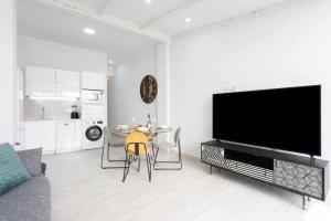 A television and/or entertainment centre at Sunnyland terraza san andrés