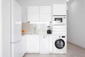 A kitchen or kitchenette at Sunnyland terraza san andrés
