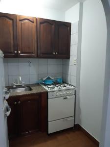 Una cocina o kitchenette en Departamento Centro