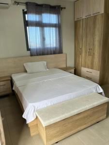 Ένα ή περισσότερα κρεβάτια σε δωμάτιο στο John house 2 bedrooms No 3