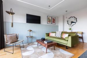 A seating area at Town Hall Hotel - Shoreditch