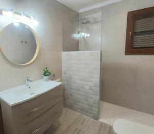 Kúpeľňa v ubytovaní Villa Delfin