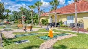a park with a playground with at Terra Verde Resort in Kissimmee