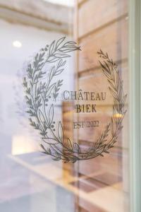 Certifikát, ocenenie alebo iný dokument vystavený v ubytovaní Château Biek