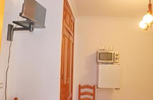 Kuchyň nebo kuchyňský kout v ubytování Habitación Calle Ancha 02