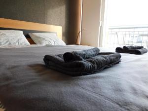 Posteľ alebo postele v izbe v ubytovaní Chill & Relax Apartment