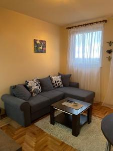 Χώρος καθιστικού στο Apartman Helena
