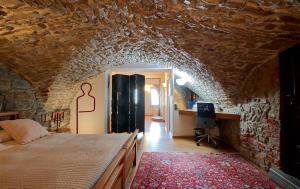Postel nebo postele na pokoji v ubytování CasaBlanca charme & relax
