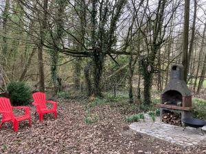 Taman di luar Gîte L'Orée