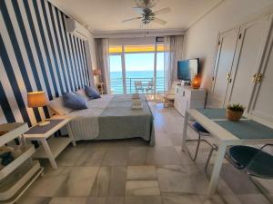 En eller flere senge i et værelse på El Espigón de Santa Clara + 37 billeder