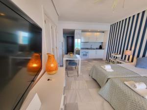 Køkken eller tekøkken på El Espigón de Santa Clara