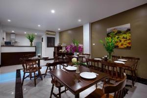 Posezení v ubytování My Linh Hotel
