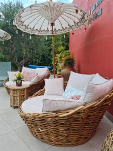 Posezení v ubytování El Jardin de Gala