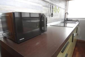 Kuchyň nebo kuchyňský kout v ubytování Dosse House