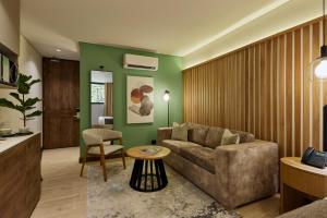 Posezení v ubytování Blues Suites Medellín